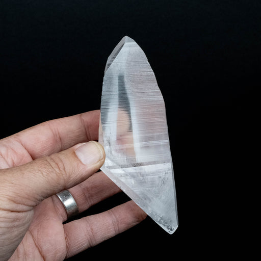 Lemurian Seed Quartz Crystal 214 g 127x47mm DT - InnerVision Crystals