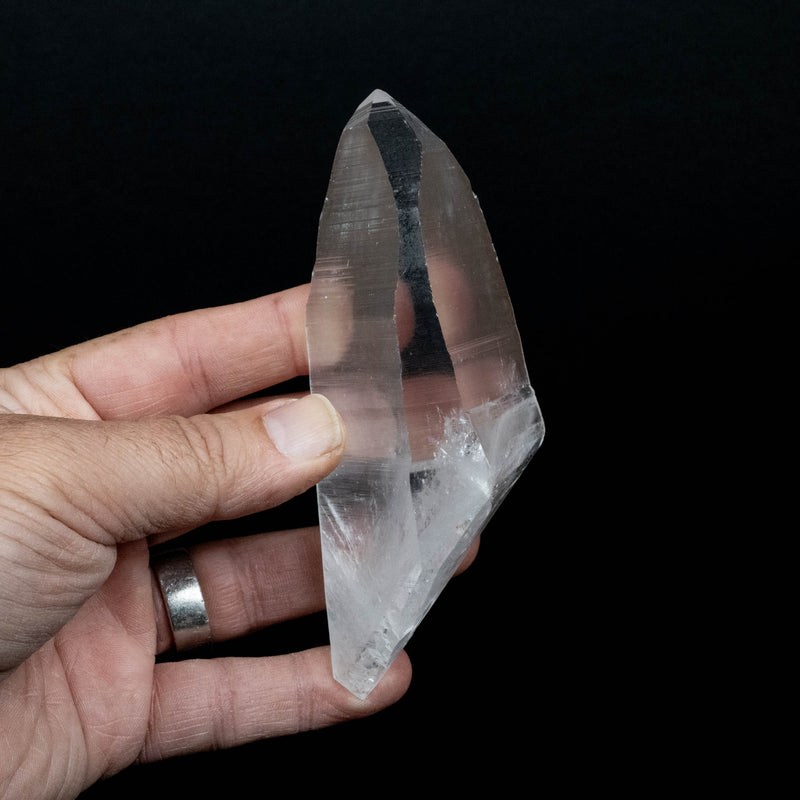 Lemurian Seed Quartz Crystal 214 g 127x47mm DT