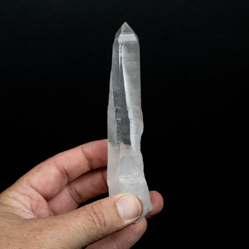 Lemurian Seed Quartz Crystal 136 g 131x37mm