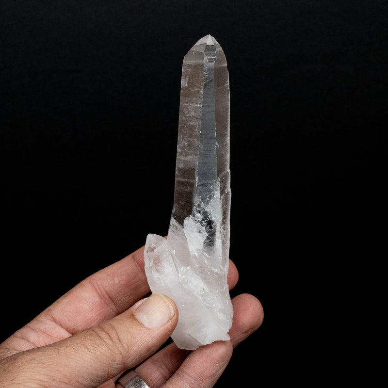 Lemurian Seed Quartz Crystal 136 g 131x37mm