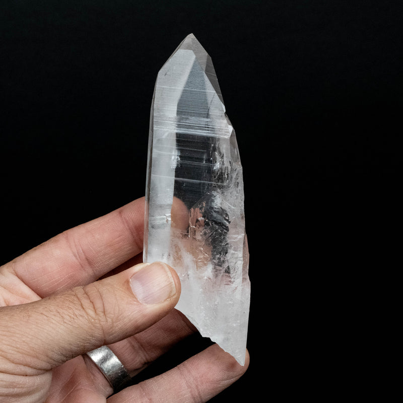 Lemurian Seed Quartz Crystal 154 g 119x42mm