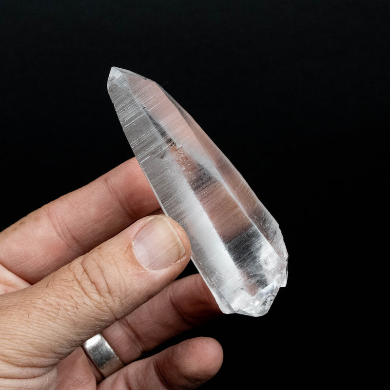 Lemurian Seed Quartz Crystal 76 g 91x32mm DT