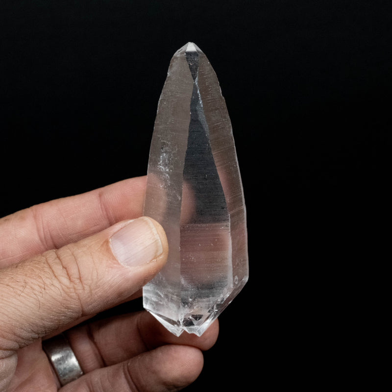 Lemurian Seed Quartz Crystal 76 g 91x32mm DT