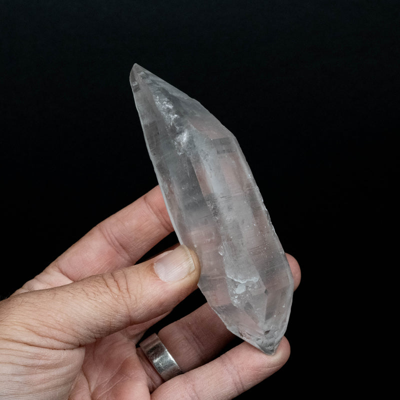 Lemurian Seed Quartz Crystal 218 g 123x51mm