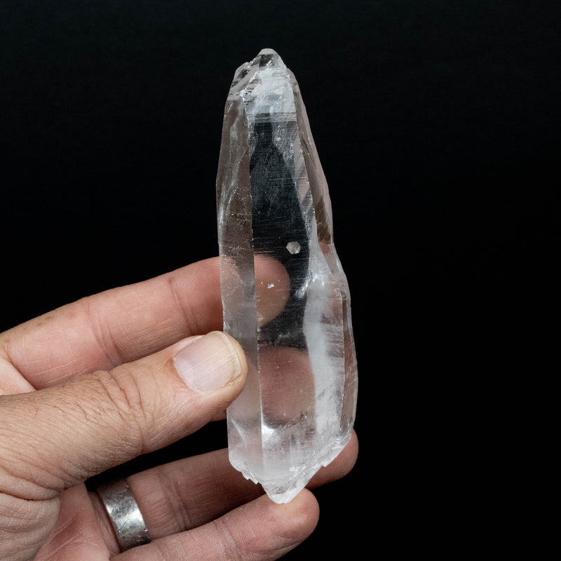 Lemurian Seed Quartz Crystal 126 g 115x32mm DT