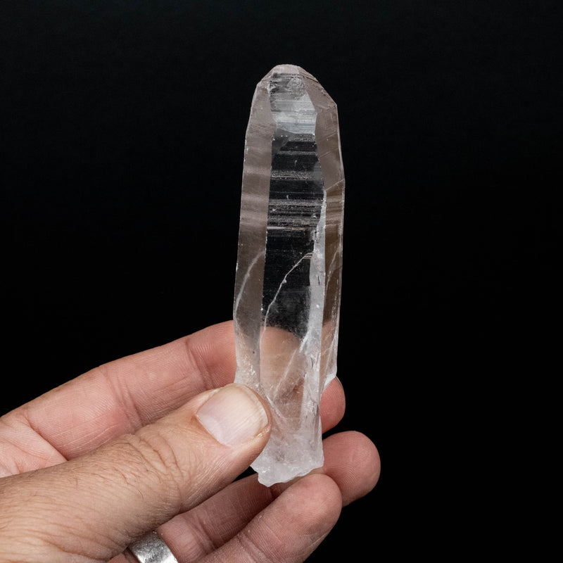 Lemurian Seed Quartz Crystal 86 g 107x26mm