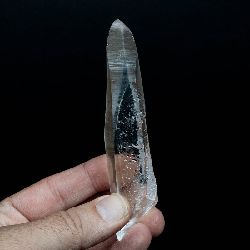 Lemurian Seed Quartz Crystal 70 g 118x26mm