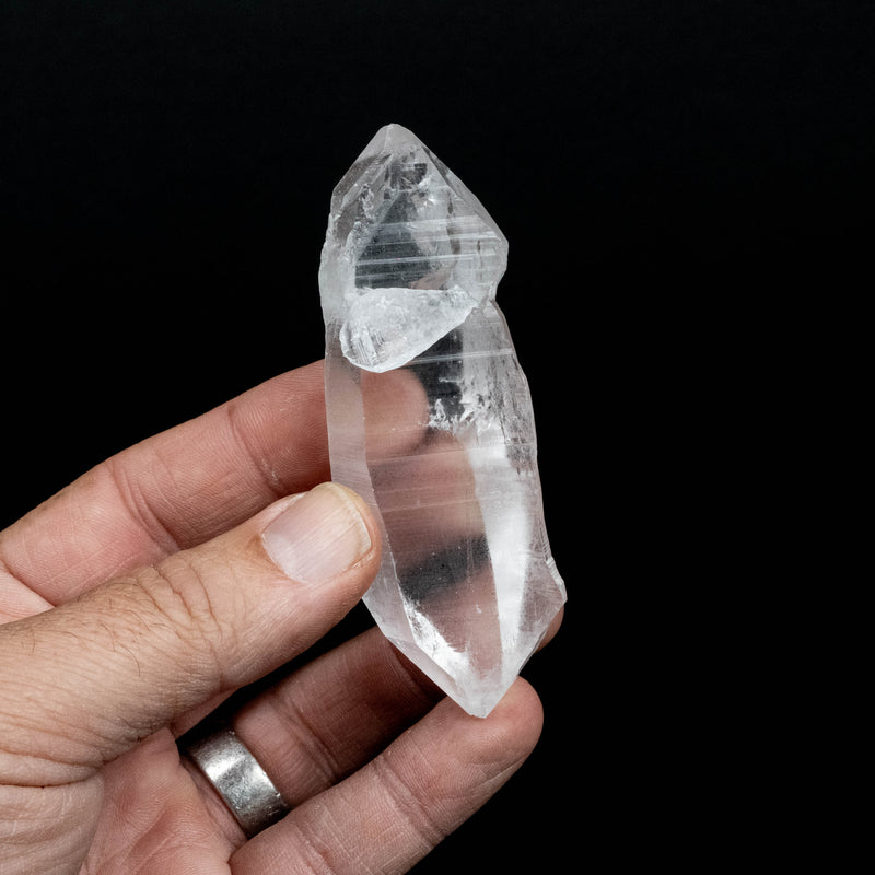 Lemurian Seed Quartz Crystal 76 g 91x32mm DT