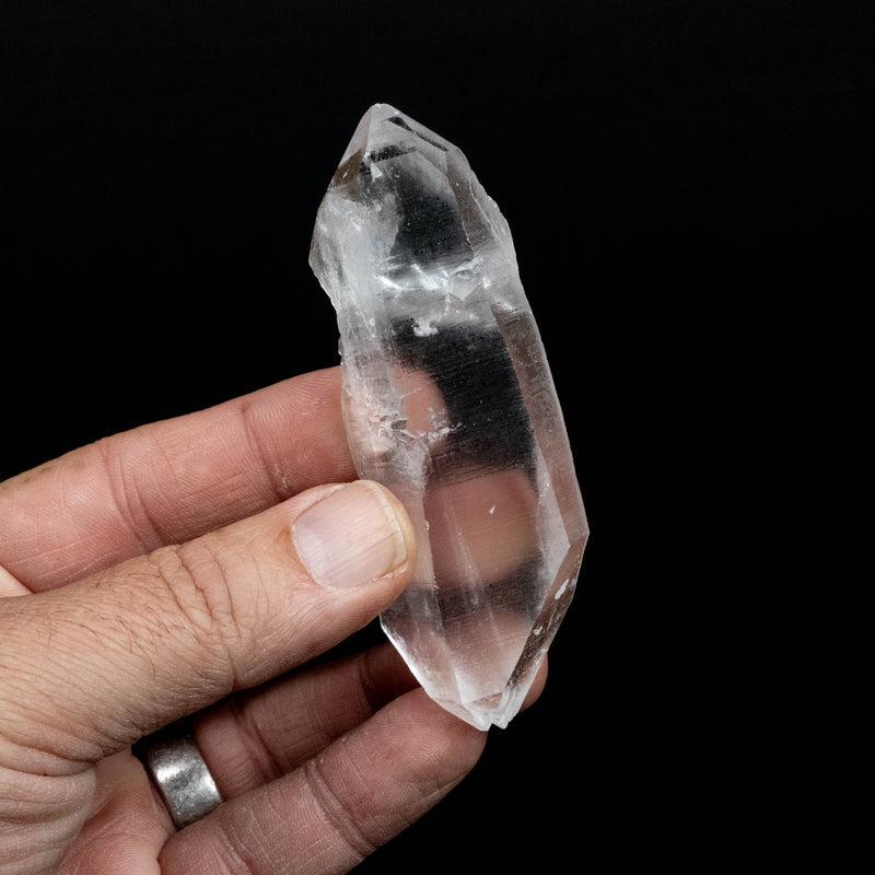 Lemurian Seed Quartz Crystal 76 g 91x32mm DT