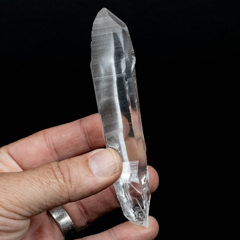 Lemurian Seed Quartz Crystal 76 g 118x27mm