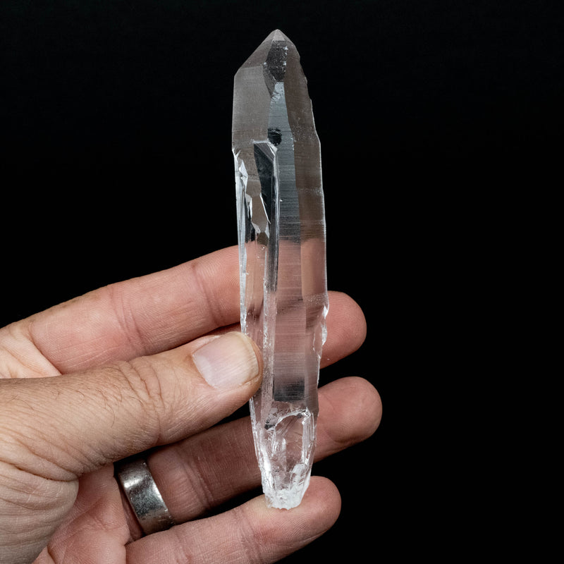 Lemurian Seed Quartz Crystal 76 g 118x27mm