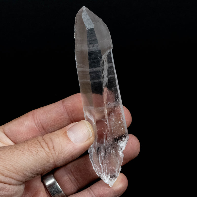 Lemurian Seed Quartz Crystal 76 g 118x27mm