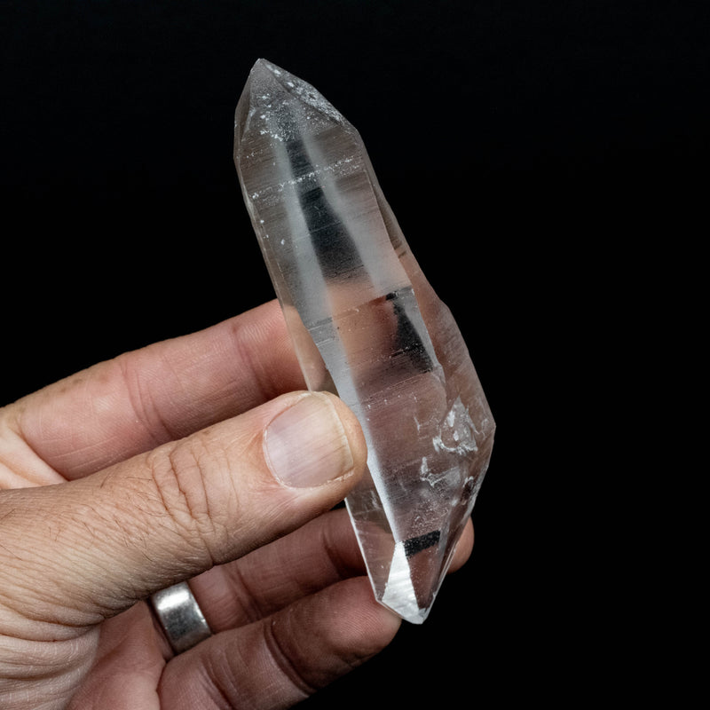 Lemurian Seed Quartz Crystal 88 g 107x30mm DT