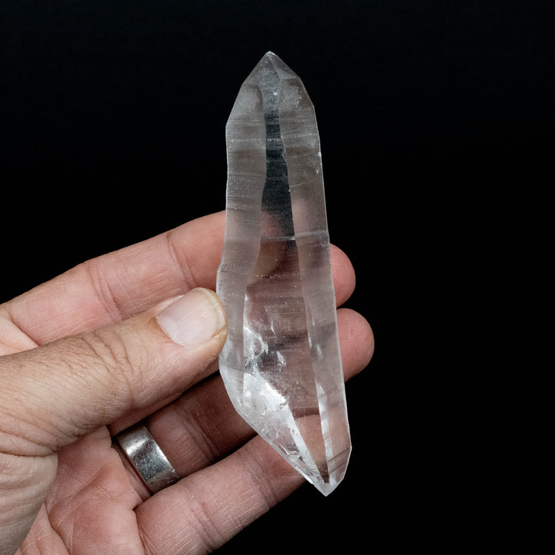Lemurian Seed Quartz Crystal 88 g 107x30mm DT