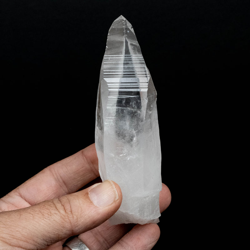 Lemurian Seed Quartz Crystal 188 g 123x36mm
