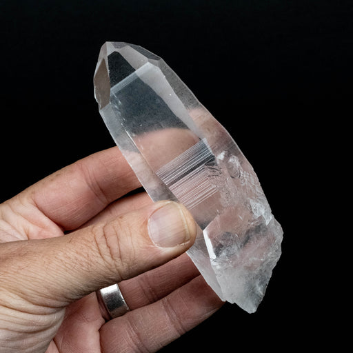 Lemurian Seed Quartz Crystal 200 g 120x40mm - InnerVision Crystals
