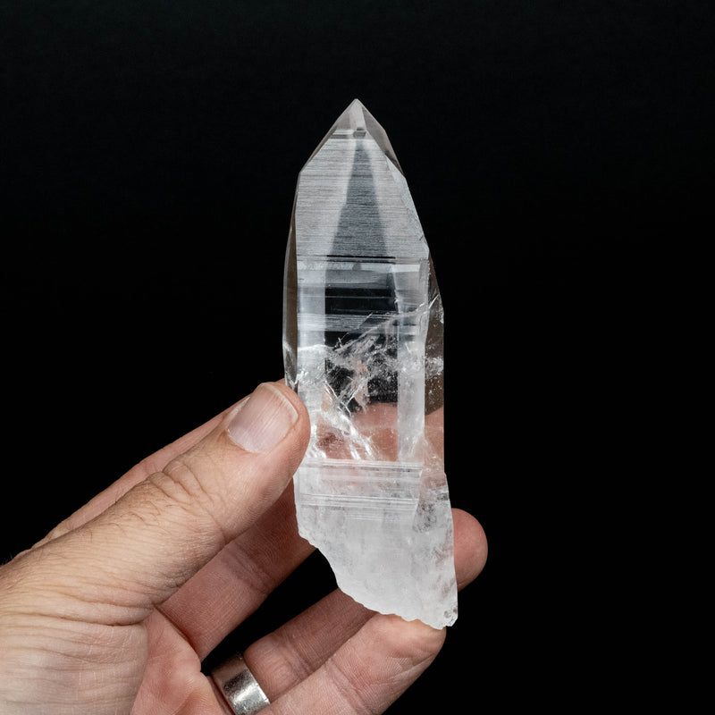 Lemurian Seed Quartz Crystal 164 g 116x38mm