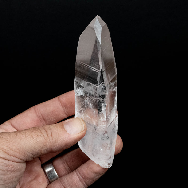 Lemurian Seed Quartz Crystal 164 g 116x38mm