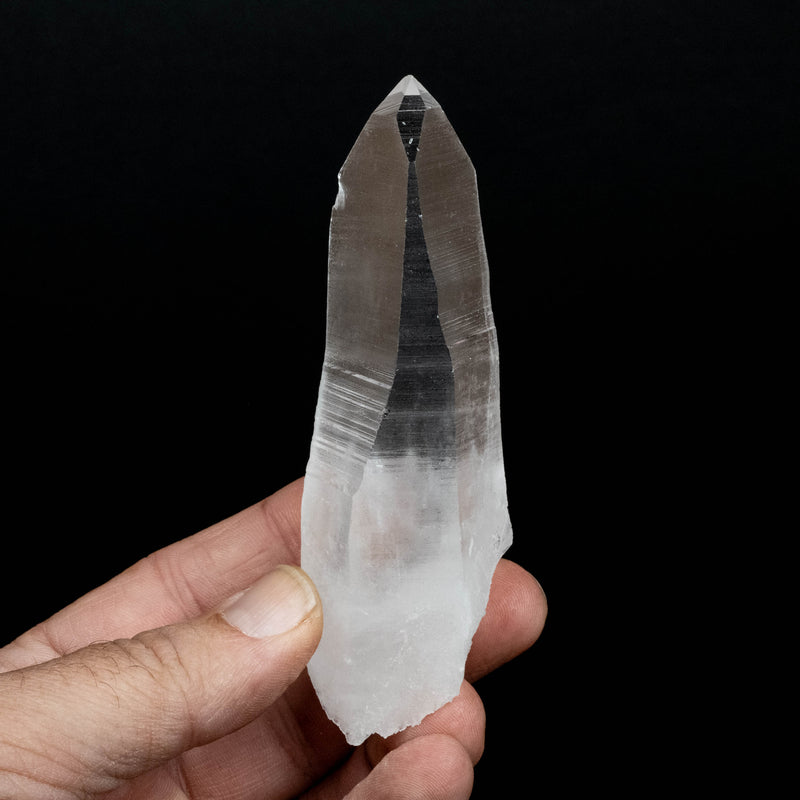 Lemurian Seed Quartz Crystal 130 g 111x35mm