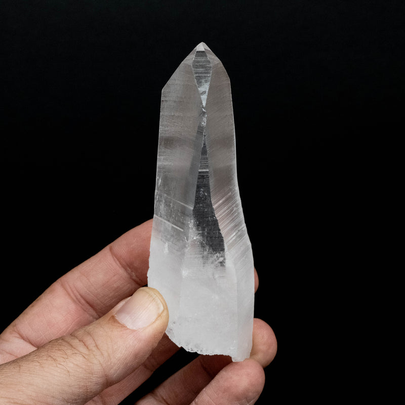 Lemurian Seed Quartz Crystal 130 g 111x35mm