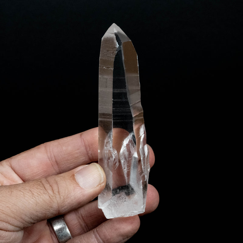 Lemurian Seed Quartz Crystal 114 g 111x29mm