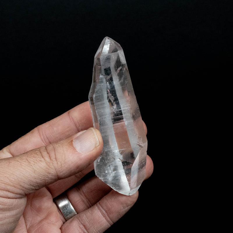 Lemurian Seed Quartz Crystal 106 g 98x33mm DT