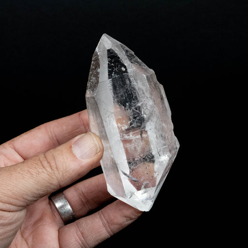 Lemurian Seed Quartz Crystal 264 g 106x45mm DT - InnerVision Crystals