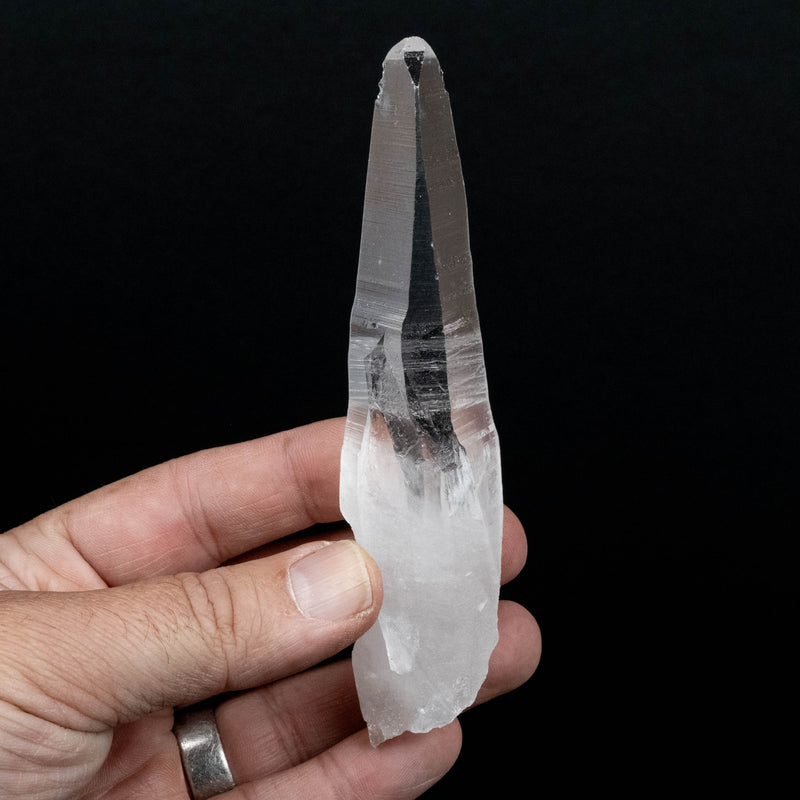 Lemurian Seed Quartz Crystal 92 g 130x28mm