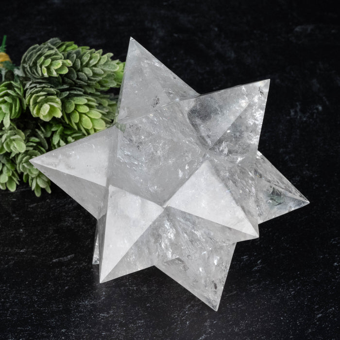 Lemurian Seed Crystal Merkaba Carving 968 g 132mm