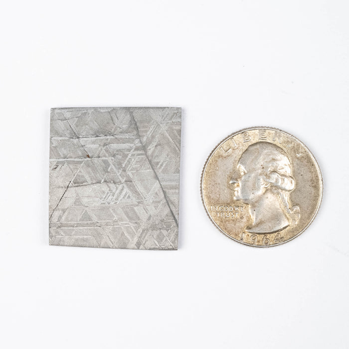 Muonionalusta Meteorite Slice 14.10 g 28x25mm