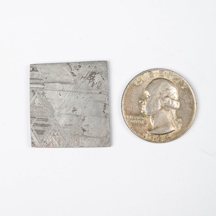 Muonionalusta Meteorite Slice 10.64 g 27x25mm