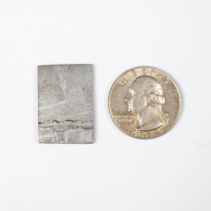 Muonionalusta Meteorite Slice 7.44 g 26x17mm