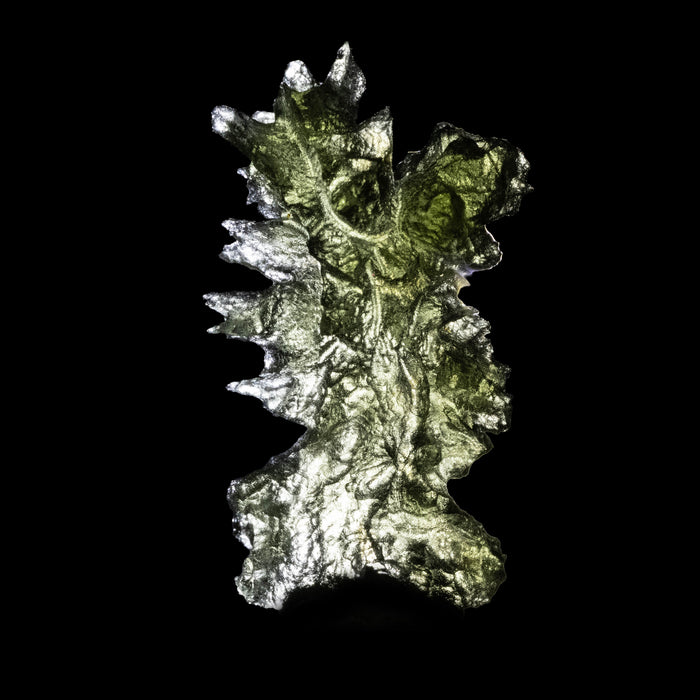 Moldavite Besednice Jezkovna AA 2.33 g 29x15x12mm