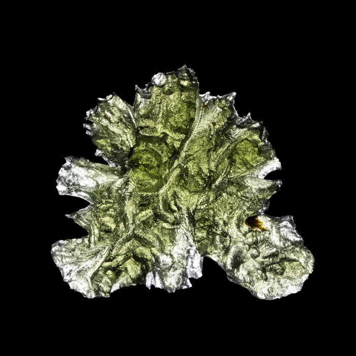 Moldavite Besednice Jezkovna AA 3.55 g 26x24x9mm