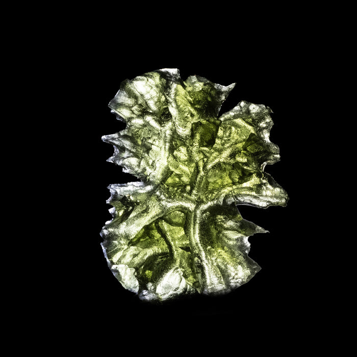 Moldavite Besednice Jezkovna AA 3.44 g 23x18x11mm