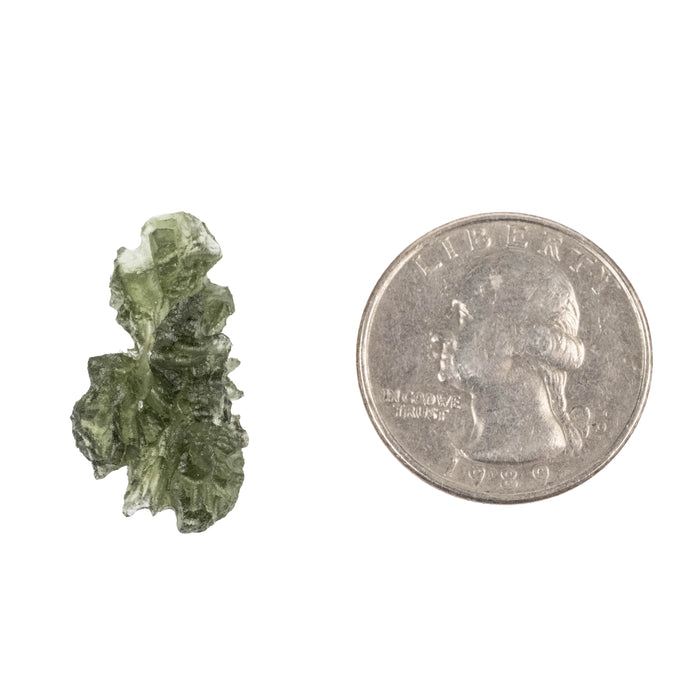 Moldavite Besednice Jezkovna AA 2.18 g 25x15x13mm