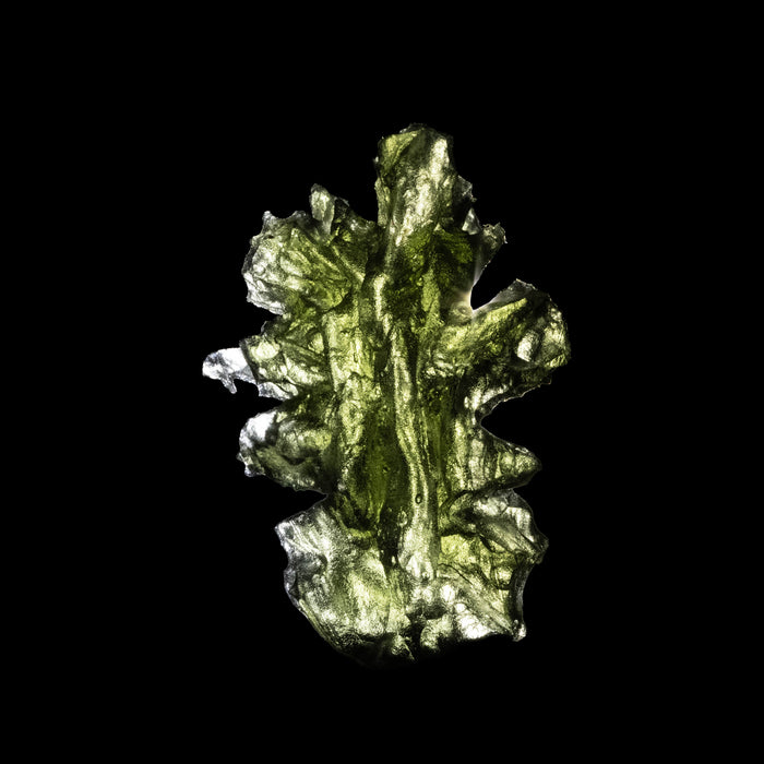 Moldavite Besednice Jezkovna AA 2.55 g 26x17x11mm