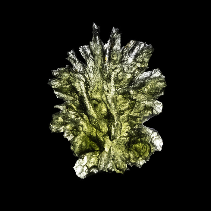 Moldavite Besednice Jezkovna AA 3.79 g 29x22x10mm