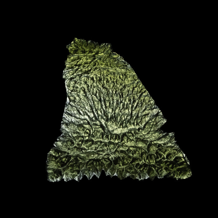 Moldavite Besednice Jezkovna 12.16 g 53x50x6mm Angel Chime AA