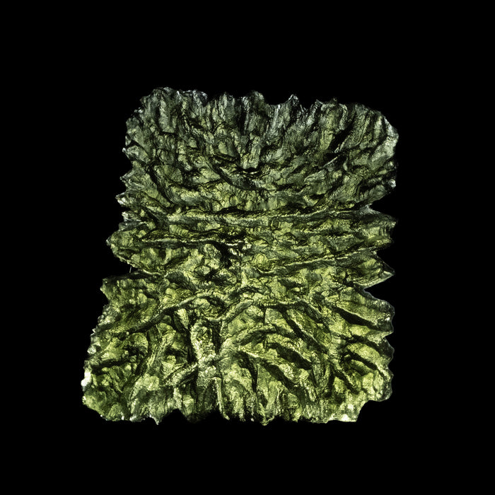Moldavite Besednice Jezkovna 10.98 g 37x36x6mm Angel Chime AA