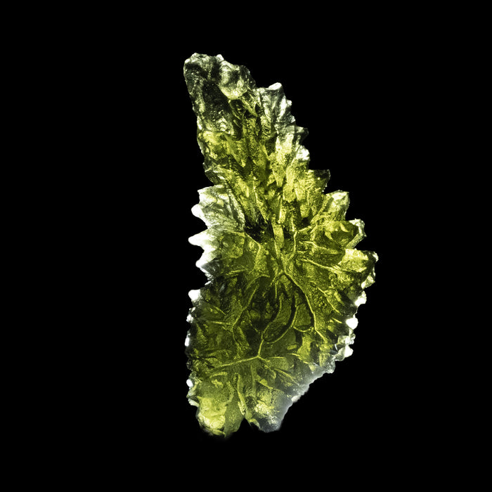Moldavite Besednice Jezkovna 13.15 g 45x21x19mm AA