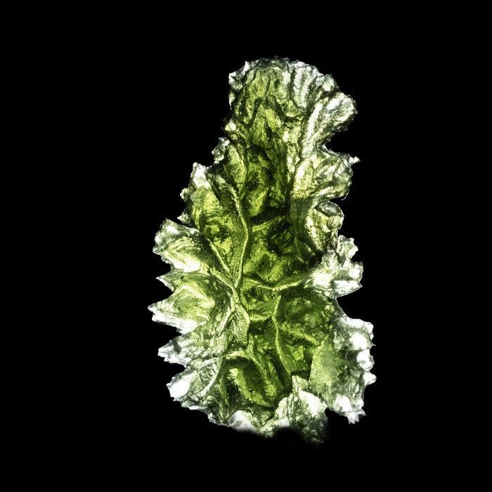 Moldavite Besednice Jezkovna 6.53 g 35x20x15mm AA+