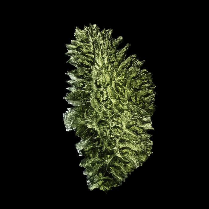 Moldavite Besednice Jezkovna 9.20 g 52x29x8mm Angel Chime AA