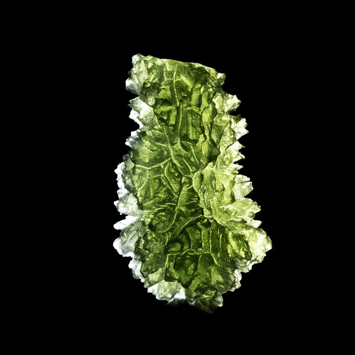 Moldavite Besednice Jezkovna 18.42 g 42x24x21mm AA