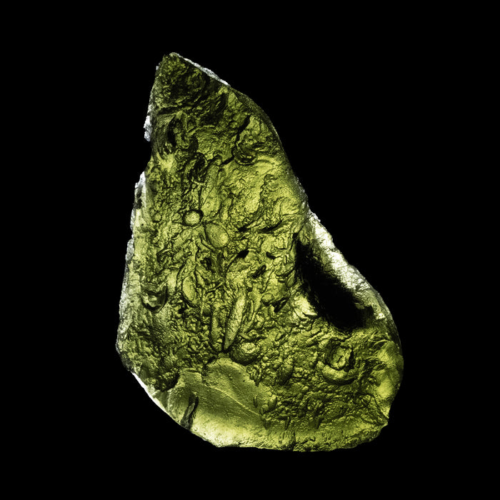 Moldavite 25.54 g 55x39x9mm