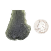 Moldavite 24.99 g 47x39x14mm - InnerVision Crystals
