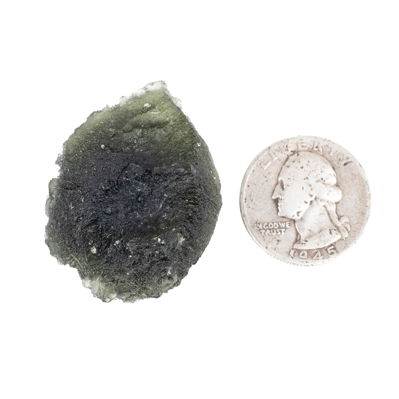 Moldavite 24.11 g 39x31x22mm - InnerVision Crystals