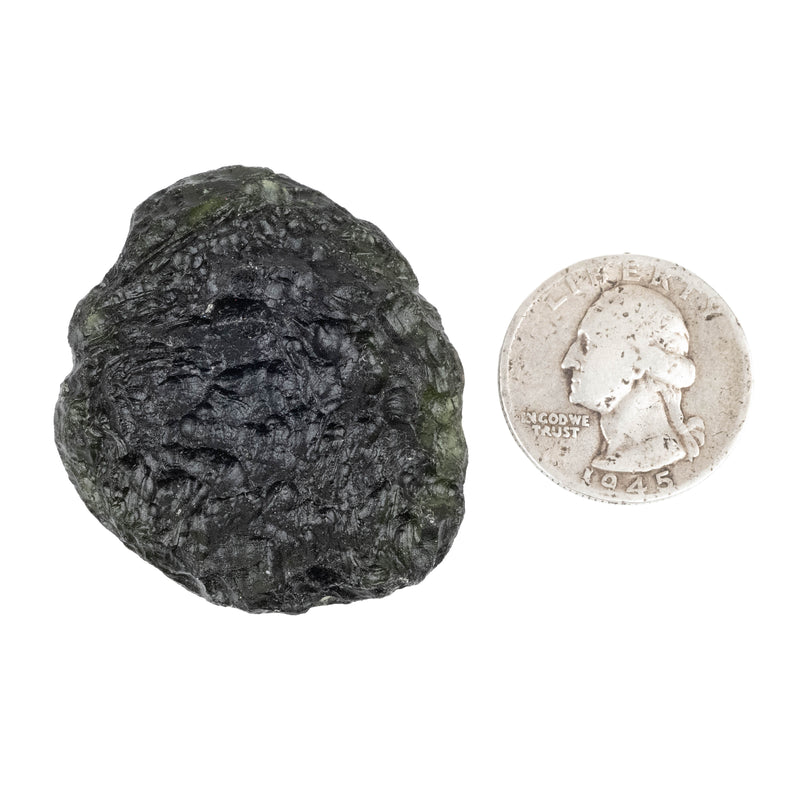 Moldavite 28.24 g 40x38x14mm - InnerVision Crystals