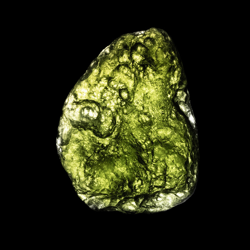 Moldavite 23.16 g 41x31x16mm - InnerVision Crystals