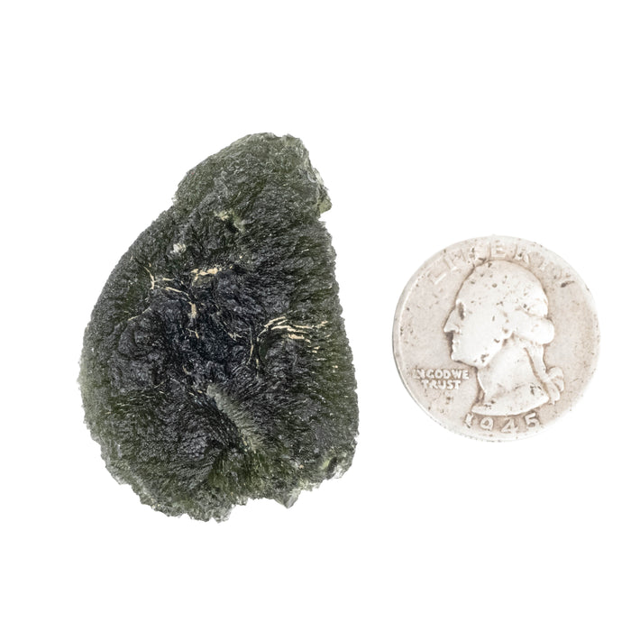 Moldavite 28.78 g 37x33x21mm